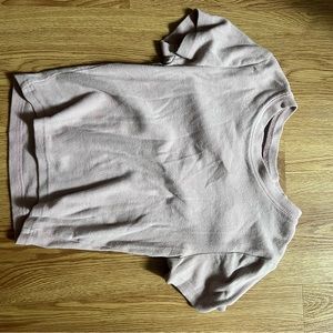 Pacsun Mauve crippled t shirt
